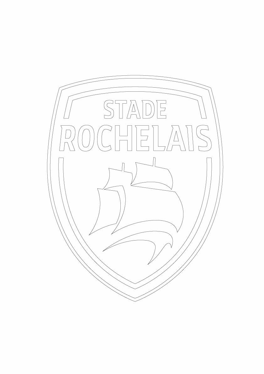 Coloriages Stade Rochelais