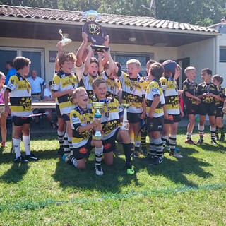 La remise de la coupe !