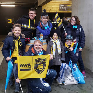 Avec les supporters Montpelliérains