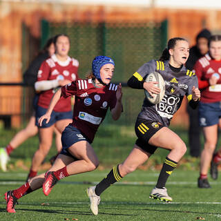 02/12/2023 - U18 F à XV - Stade Rochelais 17 / 34 Stade Bordelais