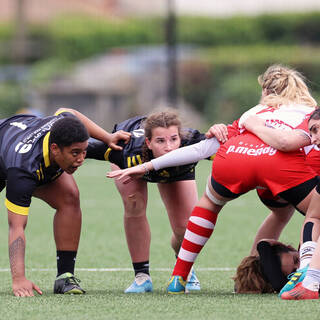 03/04/2022 - Fédérale 2 Féminine - Quart de finale - Stade Rochelais 10 / 25 Biarritz 