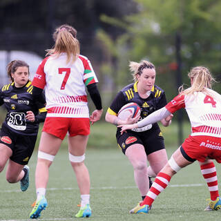 03/04/2022 - Fédérale 2 Féminine - Quart de finale - Stade Rochelais 10 / 25 Biarritz 