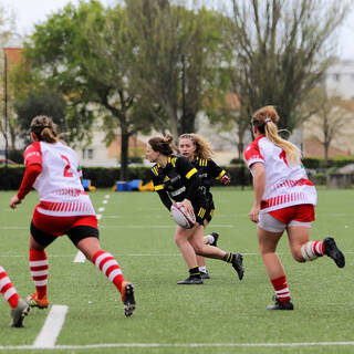 03/04/2022 - Fédérale 2 Féminine - Quart de finale - Stade Rochelais 10 / 25 Biarritz 