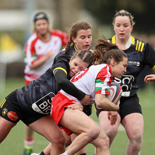 03/04/2022 - Fédérale 2 Féminine - Quart de finale - Stade Rochelais 10 / 25 Biarritz 