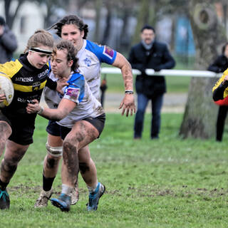 08/02/2020 - POC'ettes U18 - J8 - Stade Rochelais 31 / 12 Agen