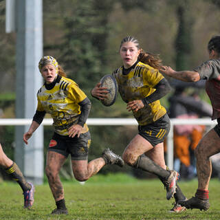 08/02/2025 - U18 Filles Accession - Stade Rochelais 34 / 7 Niort Rugby Club