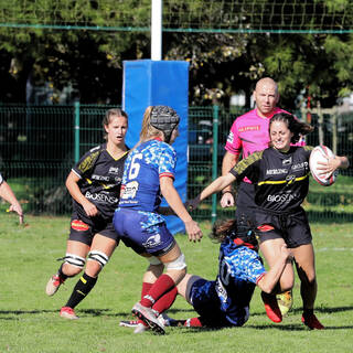 18/10/2020 - Fédérale 2 Féminine - Stade Rochelais 5 / 36 Melting Drop