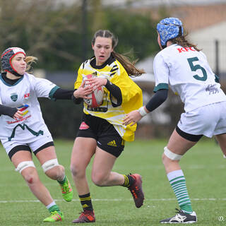 28/01/2023 - U18F à XV - Stade Rochelais 28 / 5 Section Paloise