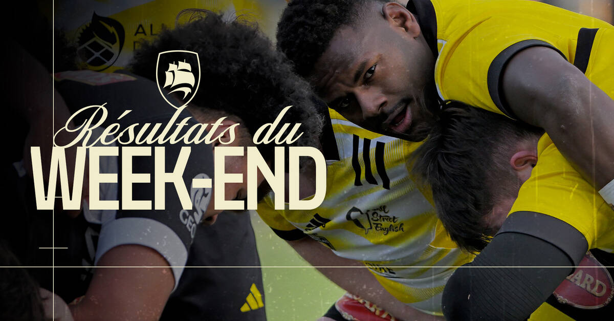 Les résultats du week-end