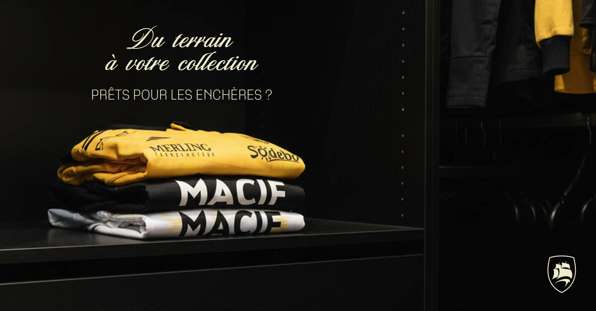 Les maillots de trois matches mis aux enchères !