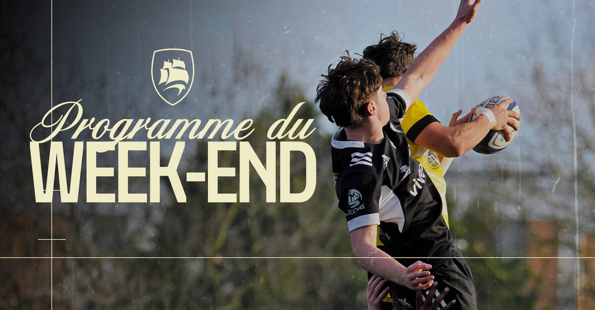 Le programme du week-end ! 
