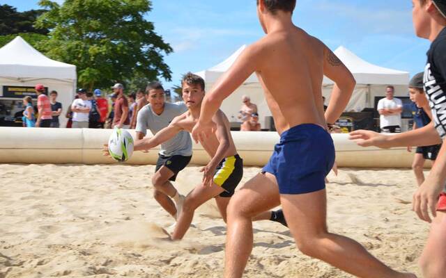 Beach Rugby Tour : 3ème étape à Boyardville