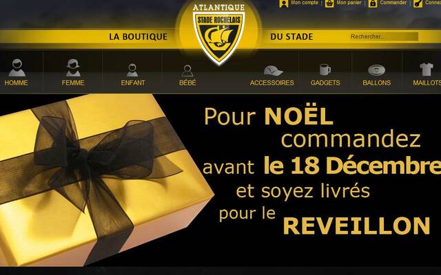 Boutique en ligne pour Noël