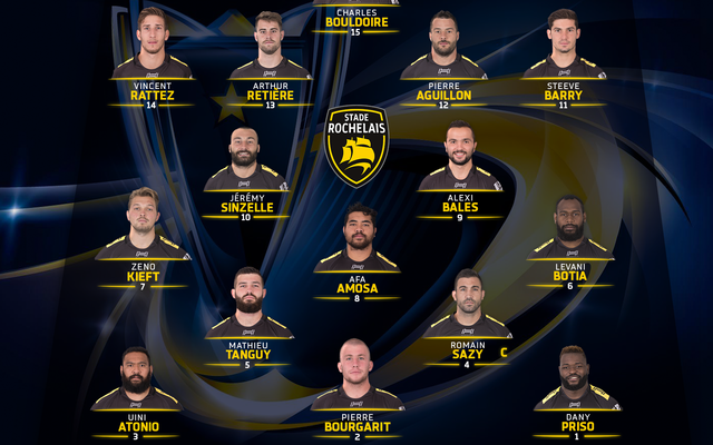 1/4 Champions Cup - Scarlets / Stade Rochelais : la compo ! 