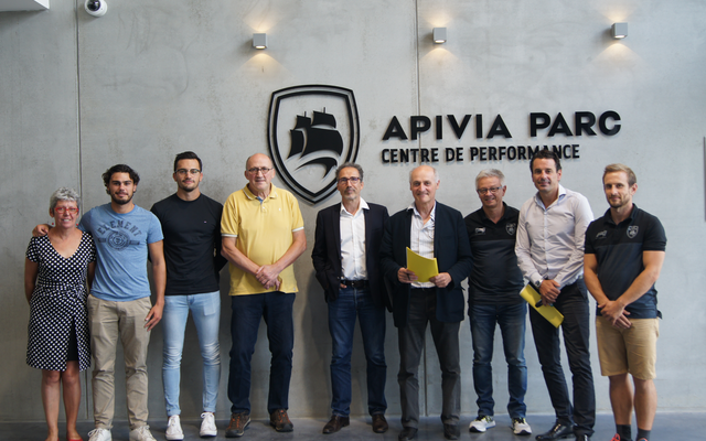 Construction d'un partenariat avec le SCO Rugby Club d'Angers 