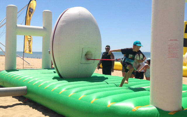 Deuxième étape du Beach Rugby Tour à Rivedoux ! 
