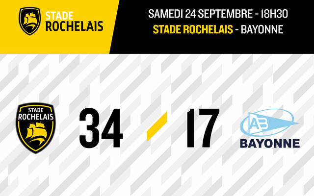 Deuxième victoire bonifiée pour les Jaune et Noir