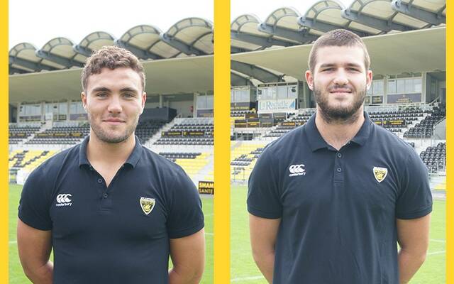 Eliott Roudil et Mathieu Tanguy en Equipe de France -19