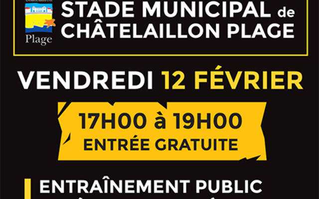 Entraînement délocalisé ! 