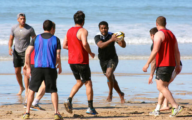 Entraînement sur l'Île de Ré