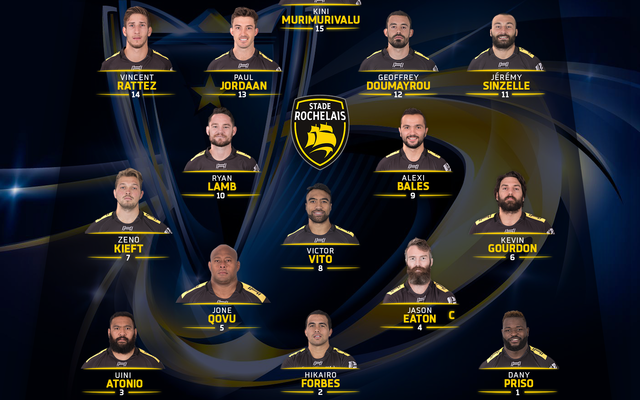 ERCC - J1 - Harlequins / Stade Rochelais : la compo ! 