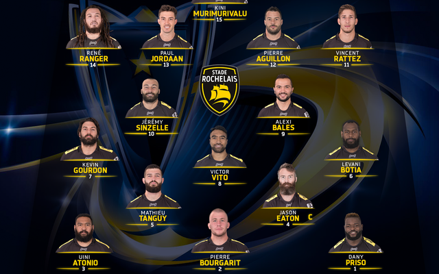 ERCC - J6 - Stade Rochelais / Harlequins : la compo ! 