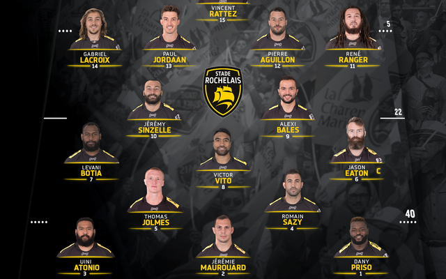 J12 - Stade Rochelais / Montpellier : la compo ! 