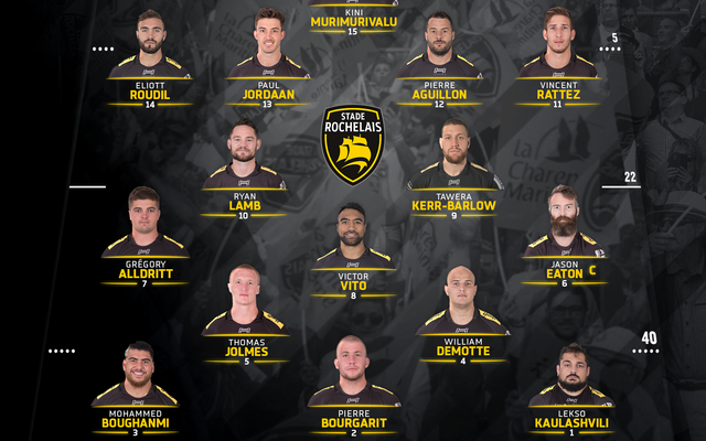 J16 - Stade Rochelais / Brive : la compo !
