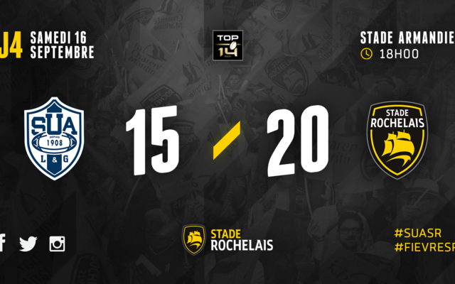  J4 - Agen 15 / 20 Stade Rochelais