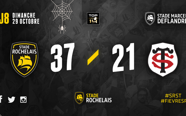 J8 - Stade Rochelais 37 / 21 Toulouse