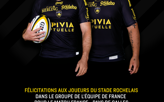 Kévin Gourdon et Uini Aonio pour le dernier match du Tournoi ! 