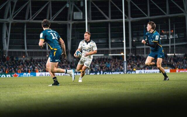 L'équipe pour la réception des Harlequins