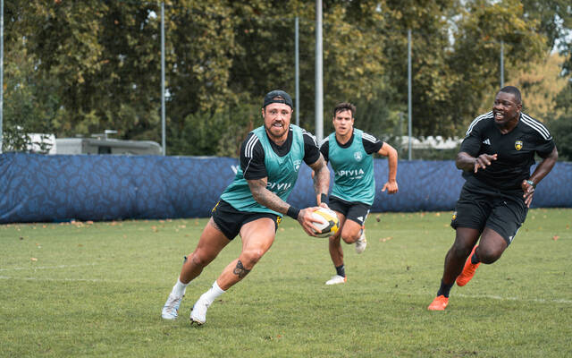 L'équipe pour la réception du Castres Olympique ! 