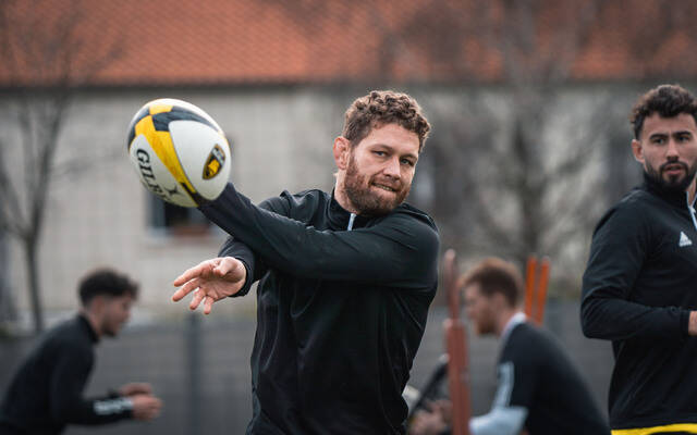 L'équipe pour la réception du Racing 92 ! 
