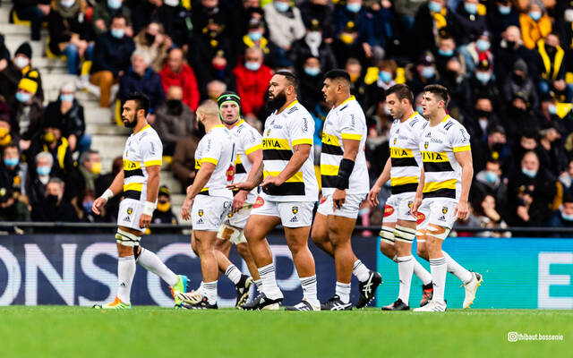 L'équipe pour le déplacement à Bath