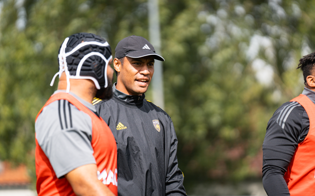 L'équipe pour le déplacement à Bath