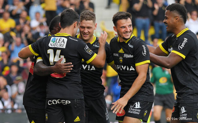 L'équipe pour le déplacement à Biarritz