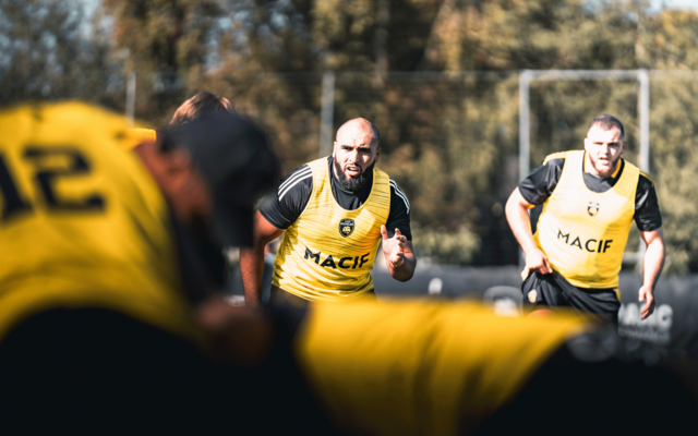 L'équipe pour le déplacement au Stadium !