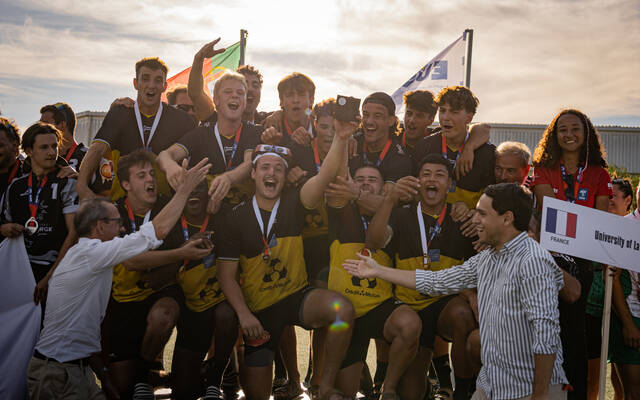 L'université de La Rochelle Championne d'Europe à 7 !