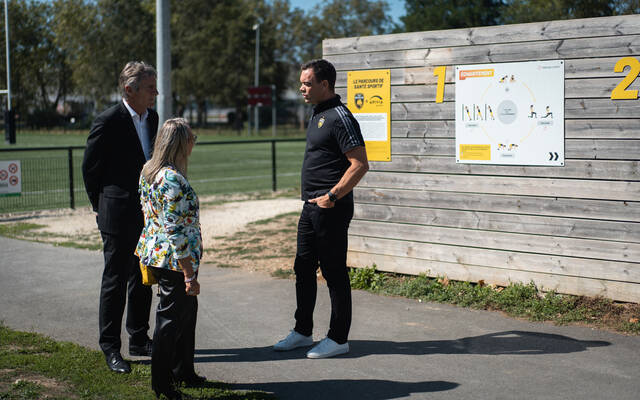 Le parcours sportif de l'Apivia Parc a été inauguré ! 