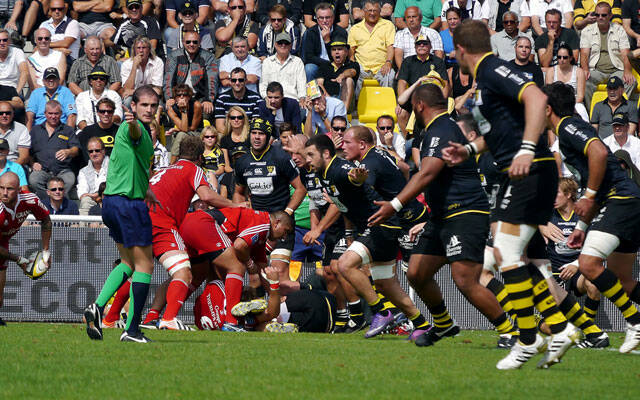 Le XV Rochelais contre Dax
