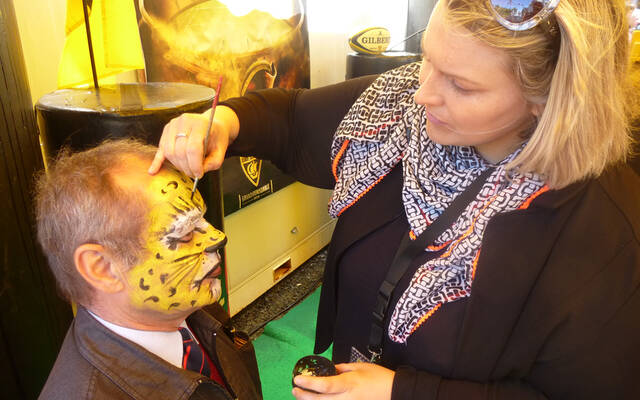 Les Bénévoles du Stade : l'atelier maquillage