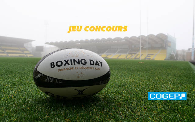 Les gagnants de notre jeu concours Boxing Day !
