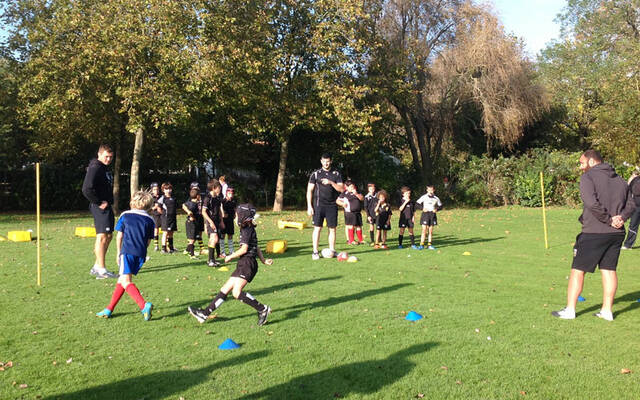 Les pros à l'Ecole de Rugby