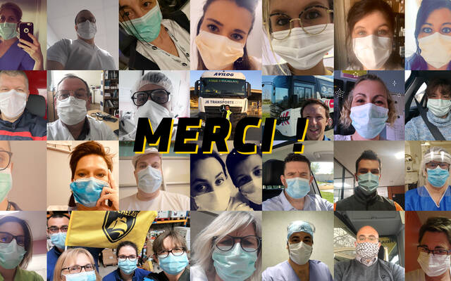 Nos supporters en 1ère ligne !