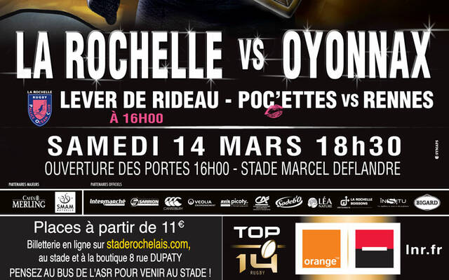 POC'ettes - Rennes en lever de rideau d'ASR - Oyonnax