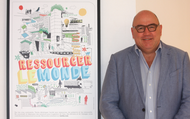 Portrait du directeur régional de Veolia Environnement, Patrice Alary