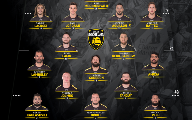J15 - Oyonnax / Stade Rochelais : la compo !