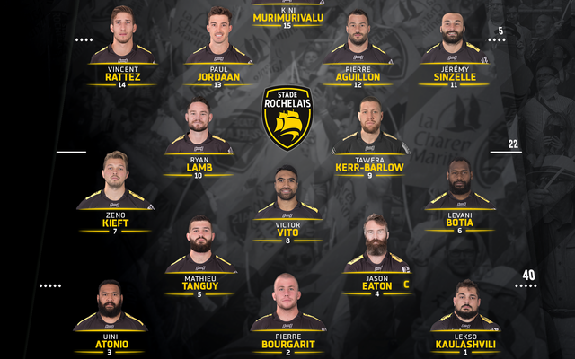 J18 - Stade Rochelais / Toulon : la compo ! 