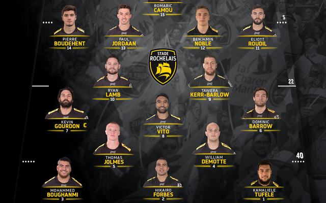 J23 - Montpellier / Stade Rochelais : la compo ! 
